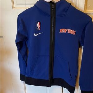 NY Knicks Nike NBA Zip Hoodie for Kids